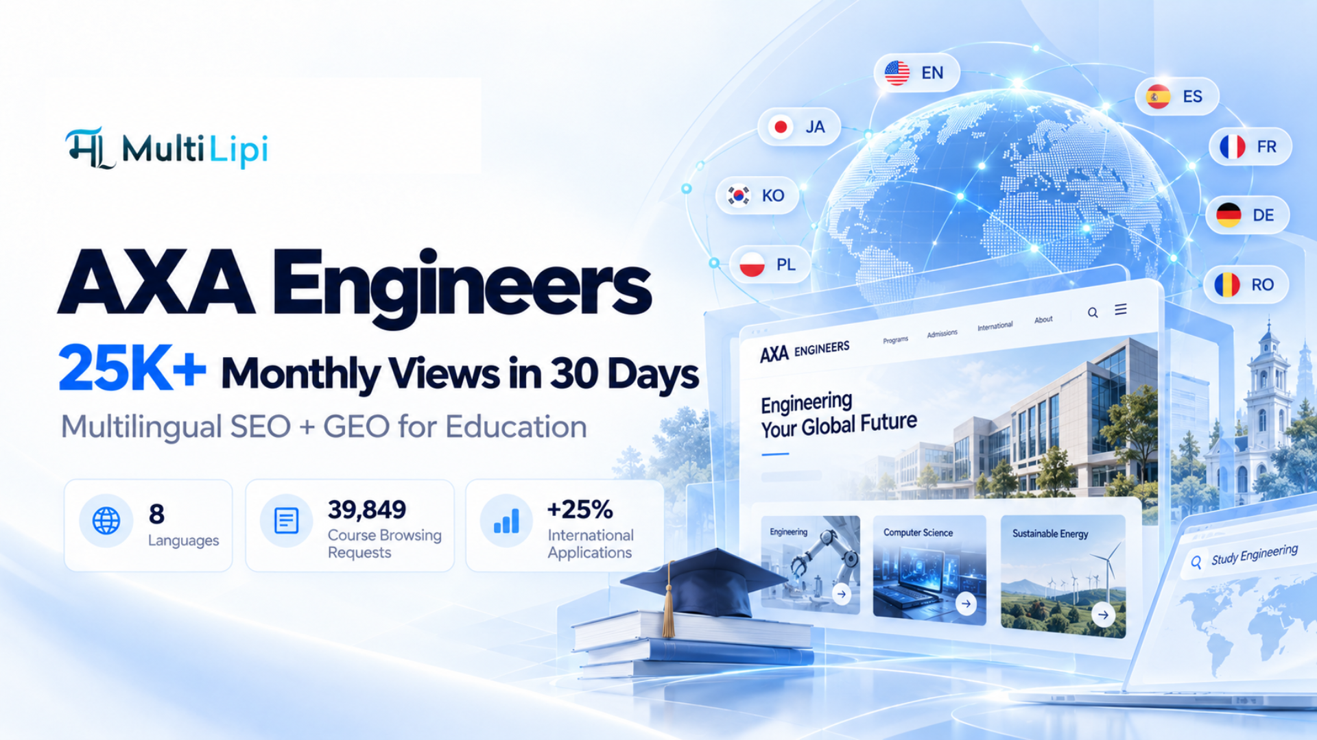 How AXA Engineers Doubled Their Student Reach and Secured 25% More International Applications